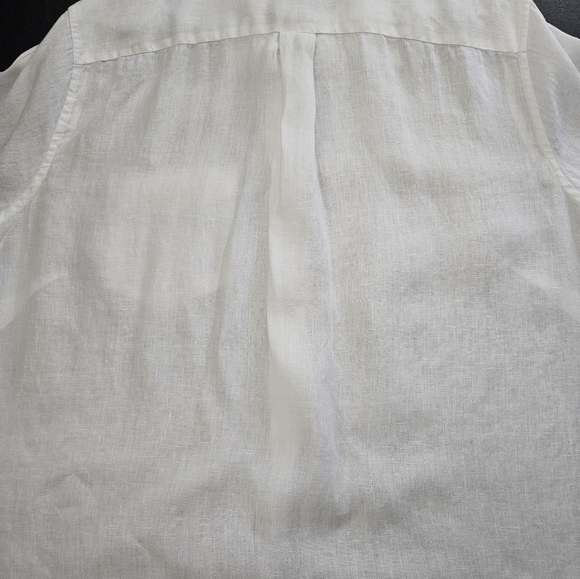 NWOT - Linen - Lauren Ralph Lauren Button Down Tunic Shirt - Size 2X - Picture 11 of 14